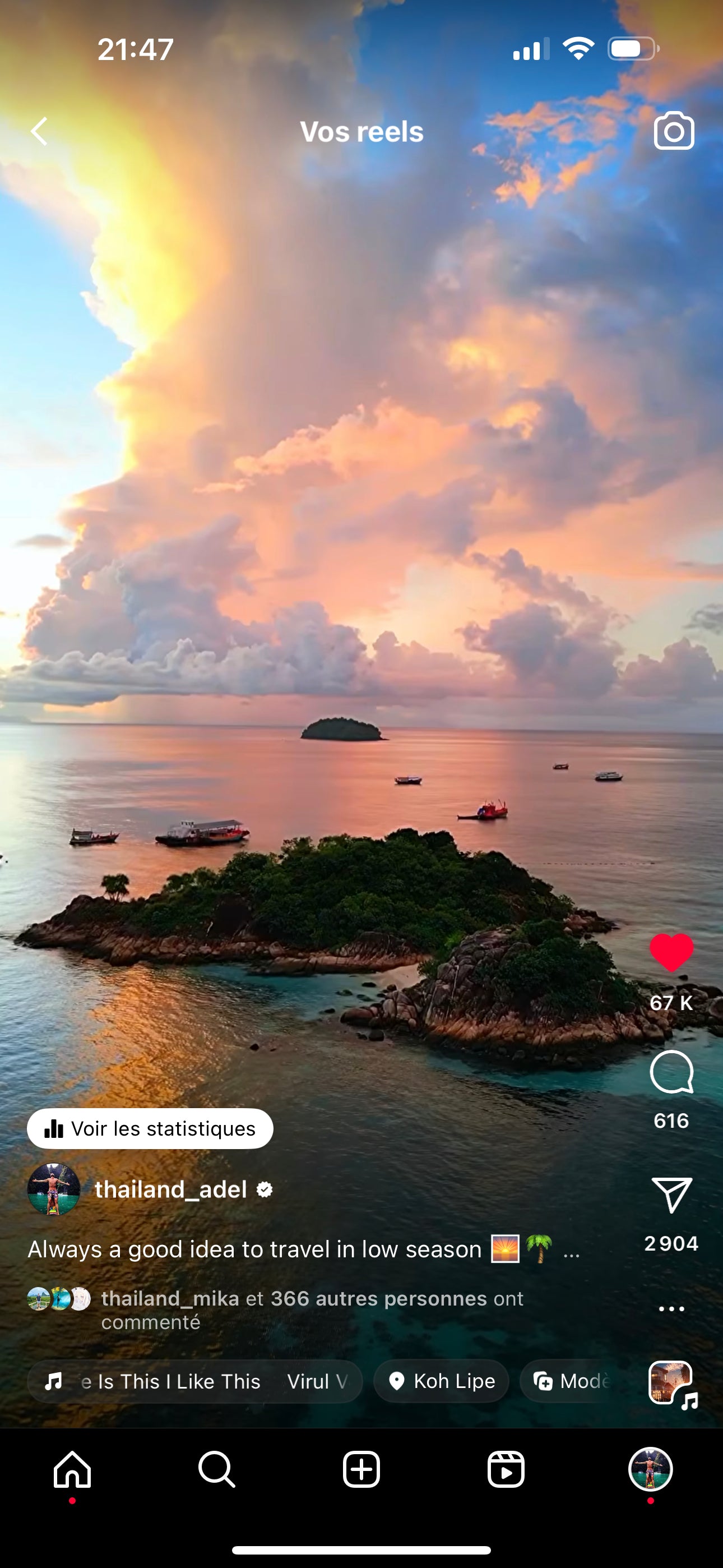 002 Koh Lipe Sunrise 4 shots