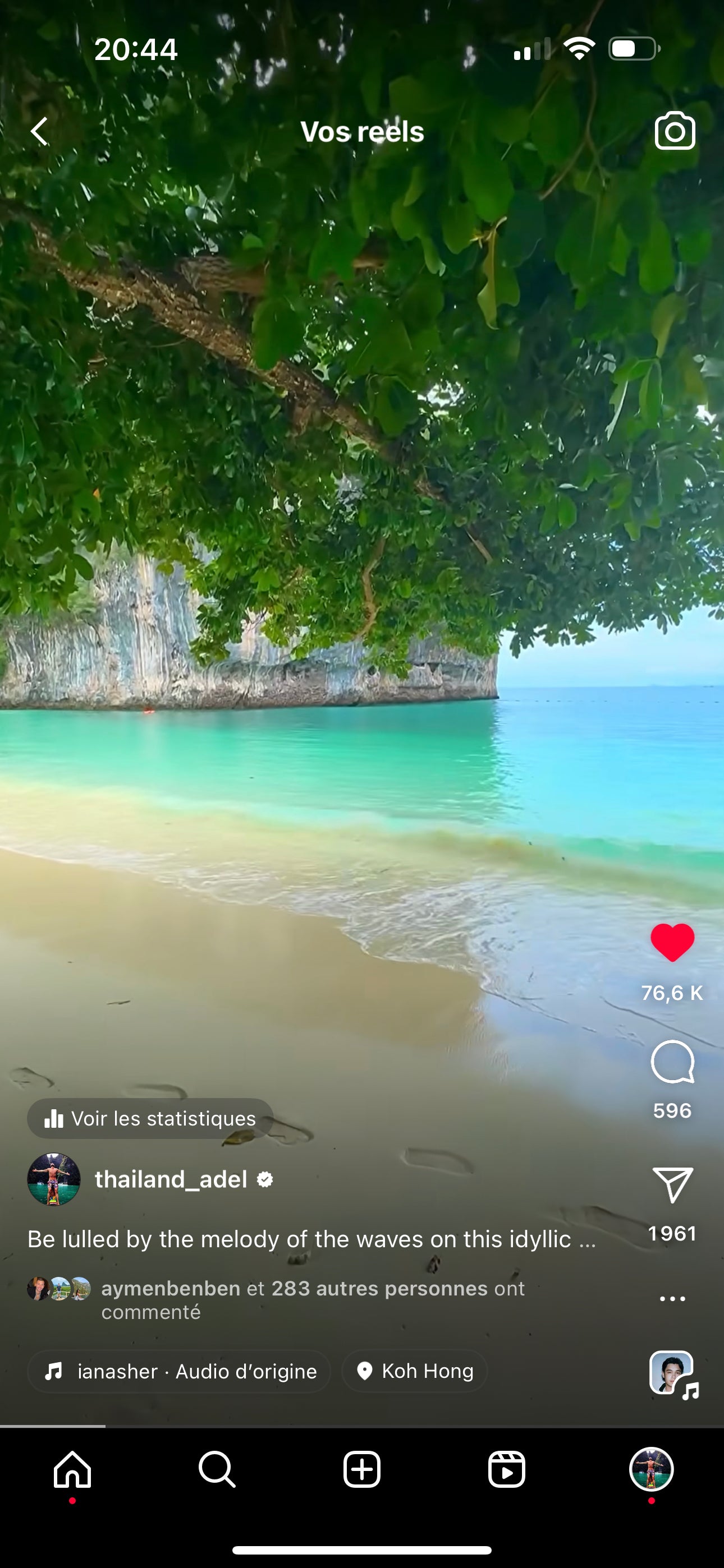 006 Hong Island crystal-clear waters